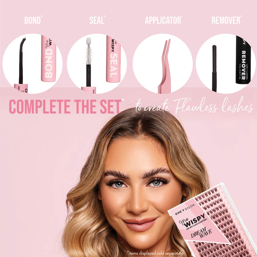 Miss Wispy Cluster Lashes - Dream Wave - 182 DIY Cluster lashes False Eyelashes ONE V SALON
