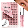 Miss Wispy Cluster Lashes - Petite Vixen Wisp with Bond and Seal Kit False Eyelashes ONE V SALON