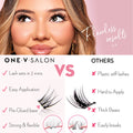 Angel Lift On Pre-glued Under-lashes Cluster Lashes & Applicator False Eyelashes ONE V SALON