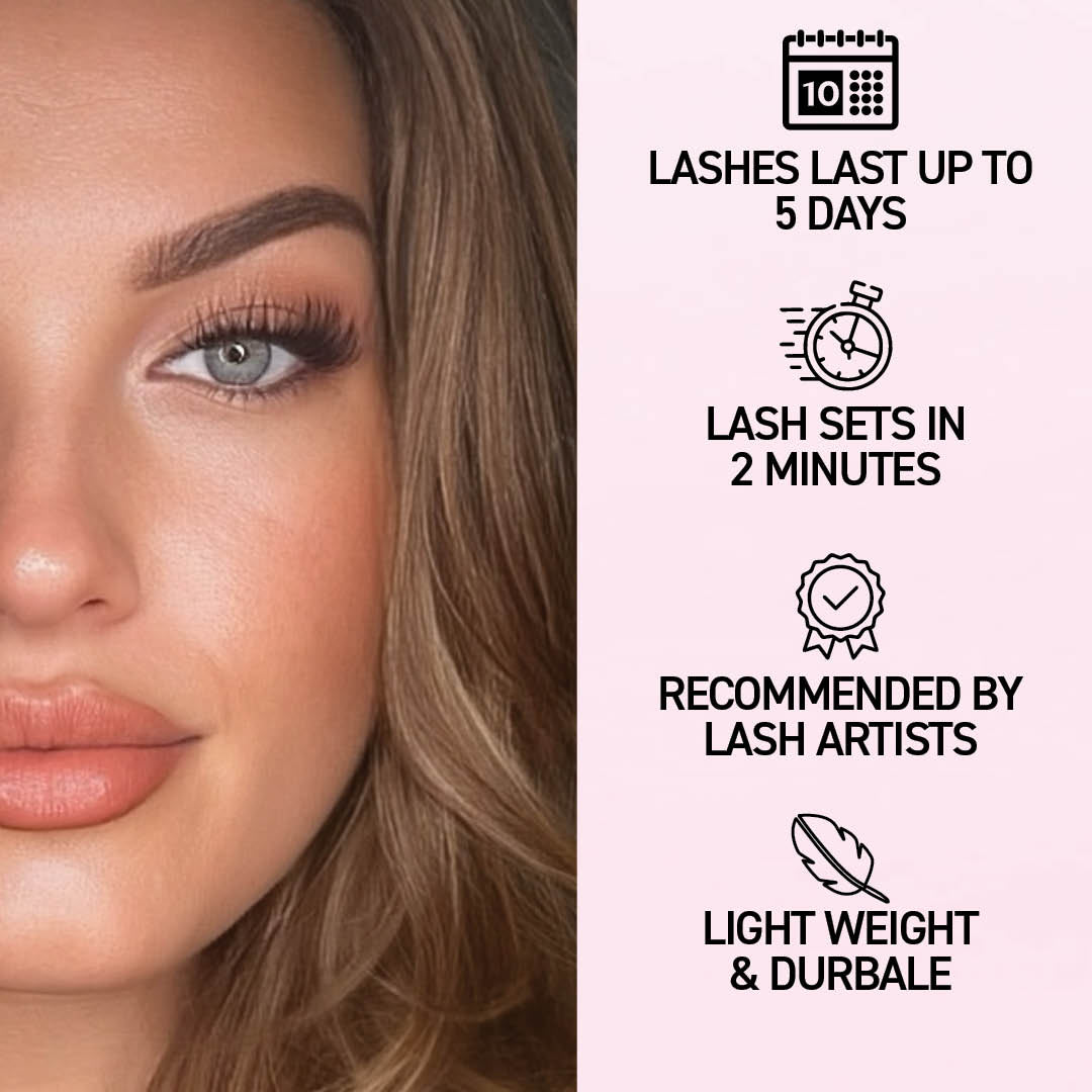 Angel Lift On Pre-glued Under-lashes Cluster Lashes & Applicator False Eyelashes ONE V SALON