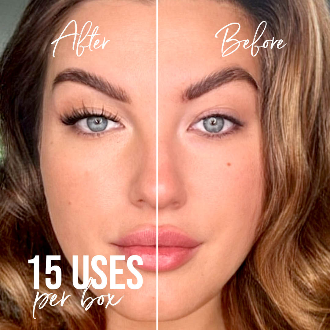 Cloud 9 Press On Pre-glued Under-lashes Cluster Lashes & Applicator False Eyelashes ONE V SALON