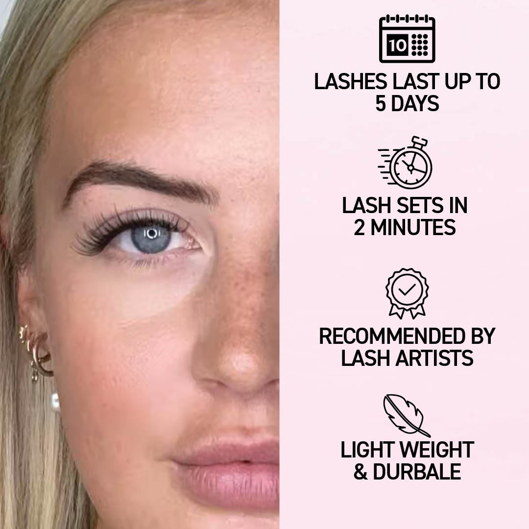 Dream Wave On Pre-glued Under-lashes Cluster Lashes & Applicator False Eyelashes ONE V SALON