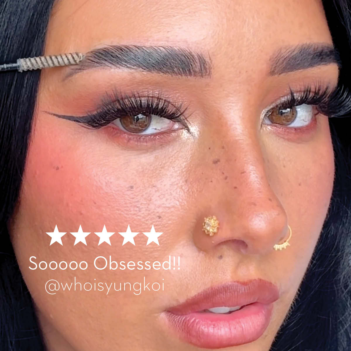 Hybrid Brow Gel Lamination Sculpt & Hold Eyebrow Enhancers ONE V SALON