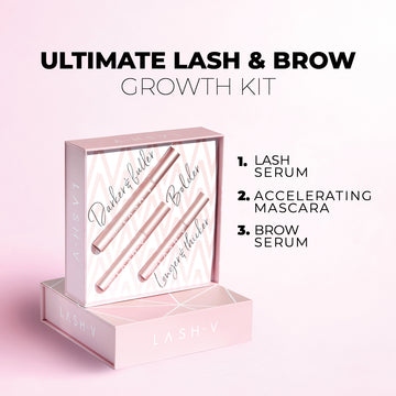 Combo Kit - Ultimate Lash & Brow Growth Kit (LASH & BROW GROWTH SERUMS + MASCARA  OneVSalon   